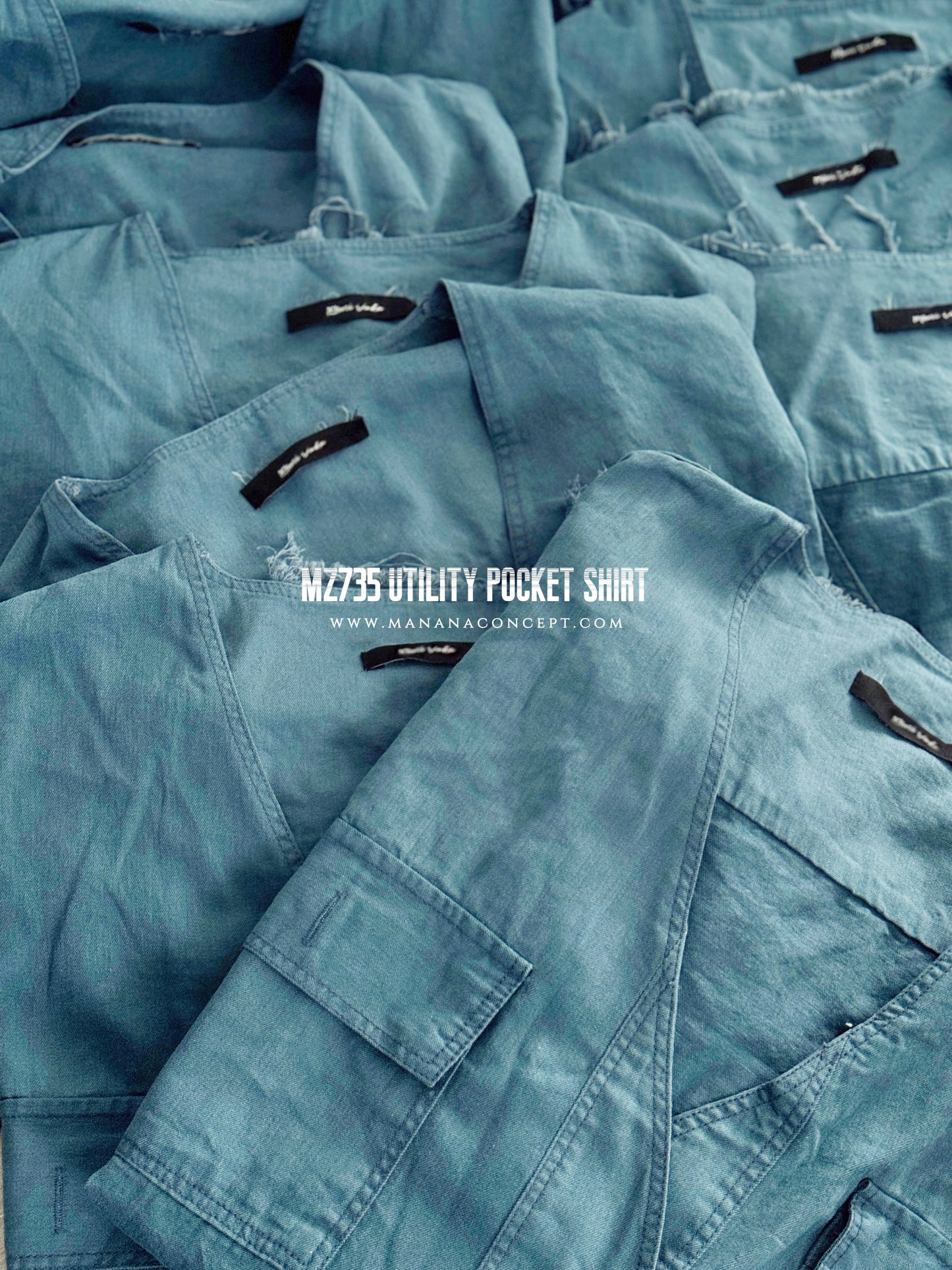 MZ735 UTILITY POCKET SHIRT