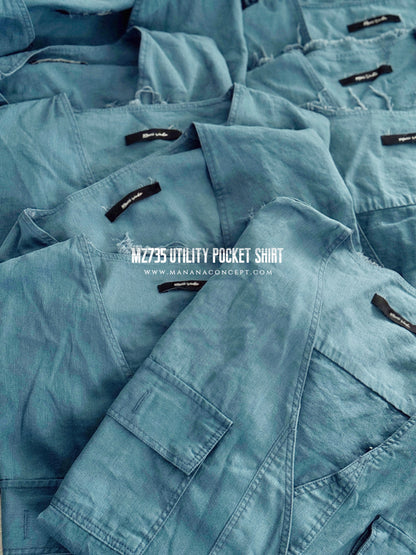 MZ735 UTILITY POCKET SHIRT