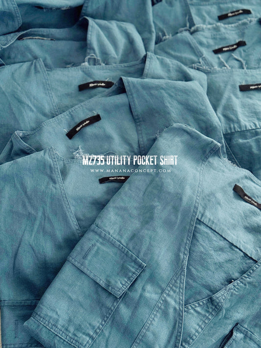 MZ735 UTILITY POCKET SHIRT