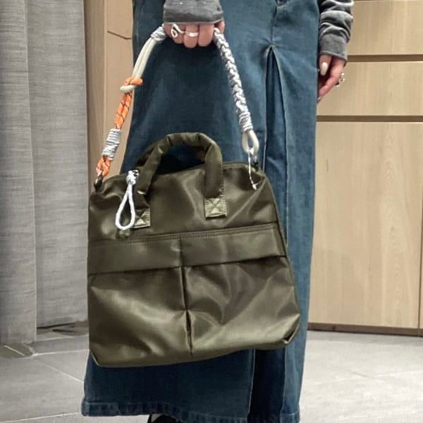 BEAMS HEART CORD HELMET BAG / 2 COL