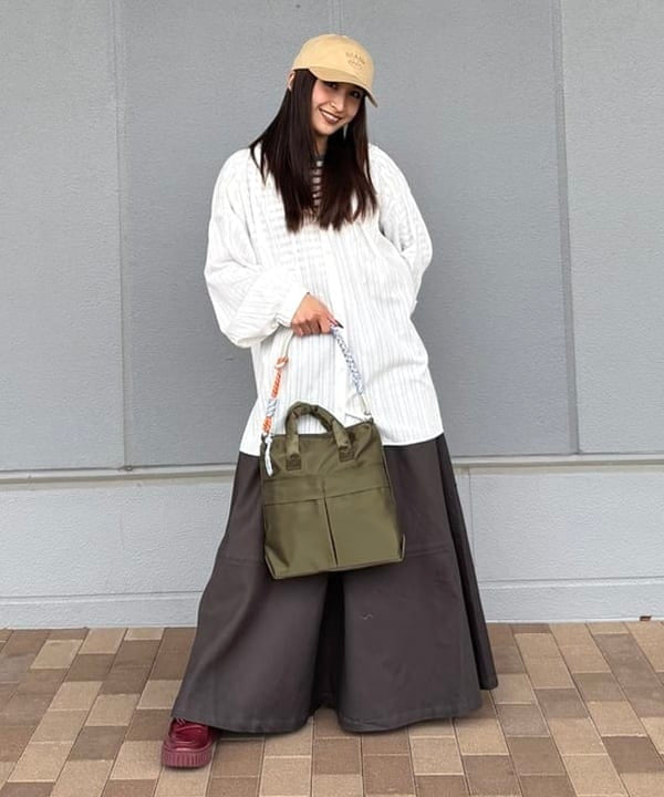 BEAMS HEART CORD HELMET BAG / 2 COL