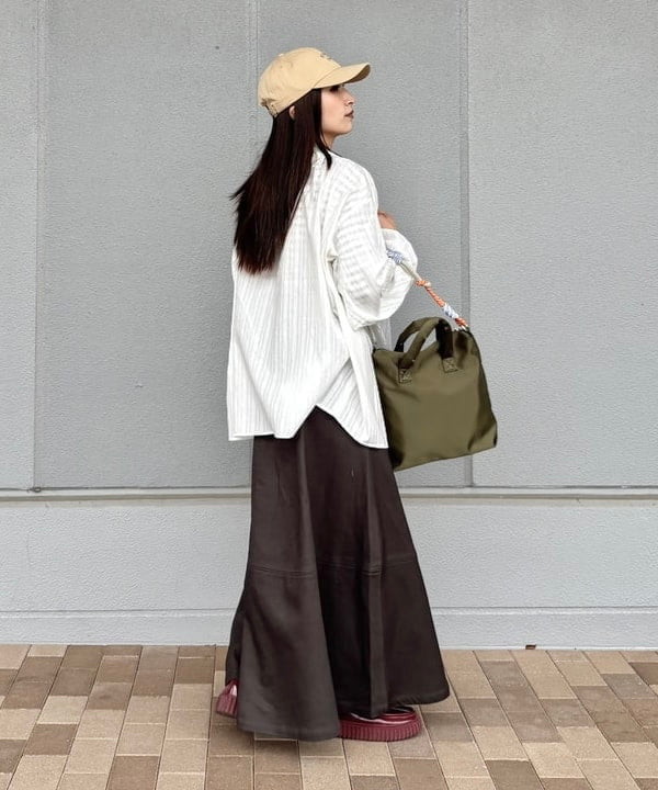 BEAMS HEART CORD HELMET BAG / 2 COL