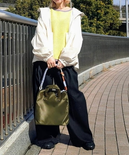 BEAMS HEART CORD HELMET BAG / 2 COL