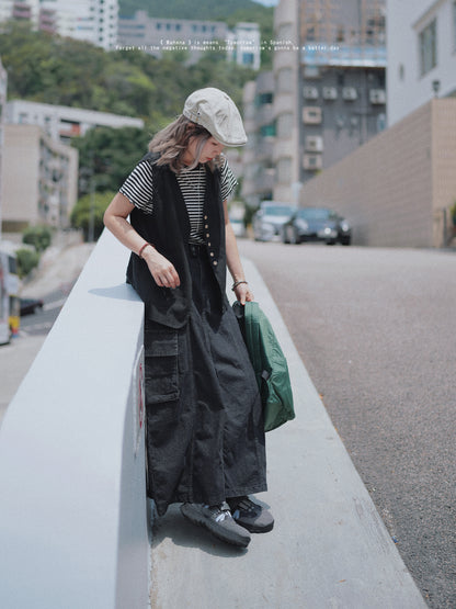 MZ329 Linen Vest