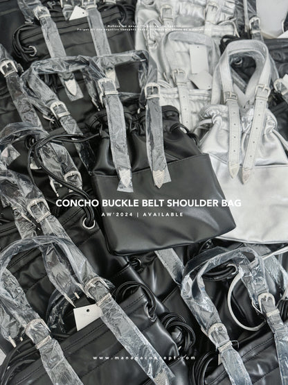 🇯🇵CONCHO BUCKLE BELT SHOULDER BAG