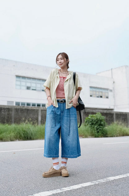 MB005 GATHERED NECK SMOCK BLOUSE