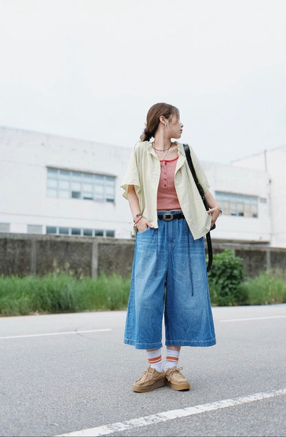 MB005 GATHERED NECK SMOCK BLOUSE