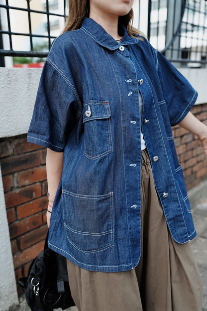 CB125 DENIM POCKET SHIRT