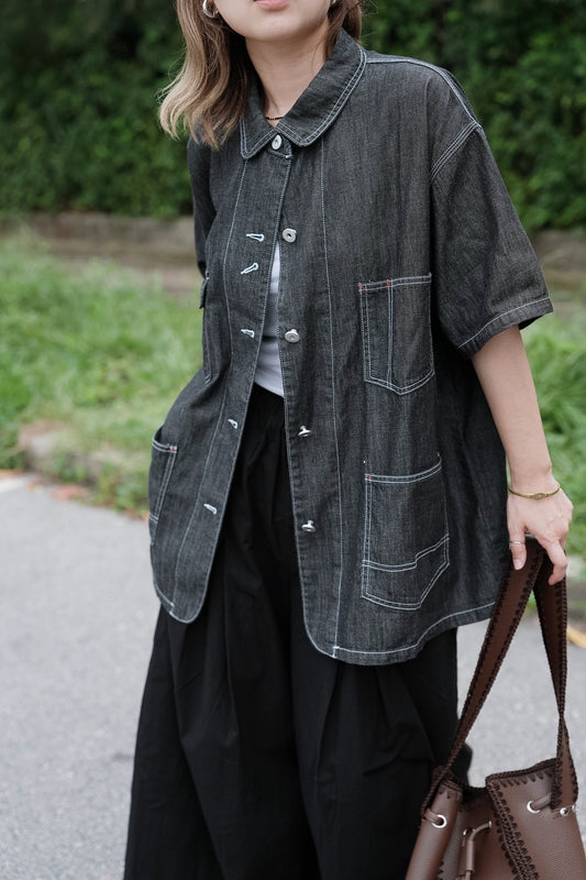 CB125 DENIM POCKET SHIRT
