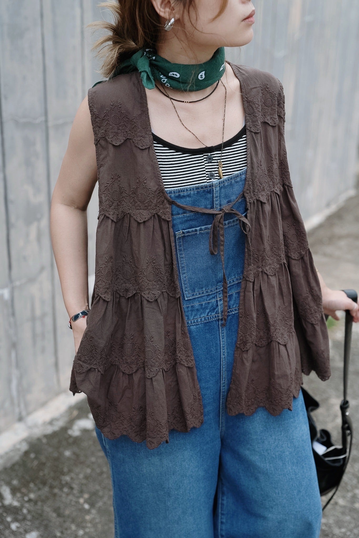 MB006 HENLEY STRIPED CAMI