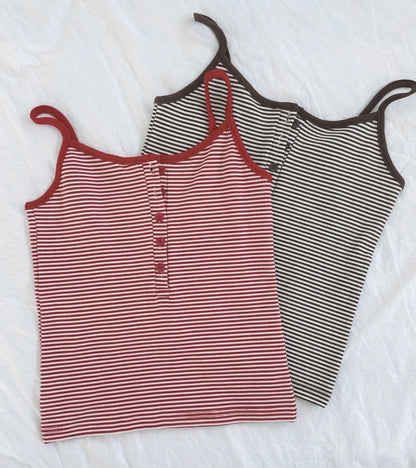 MB006 HENLEY STRIPED CAMI