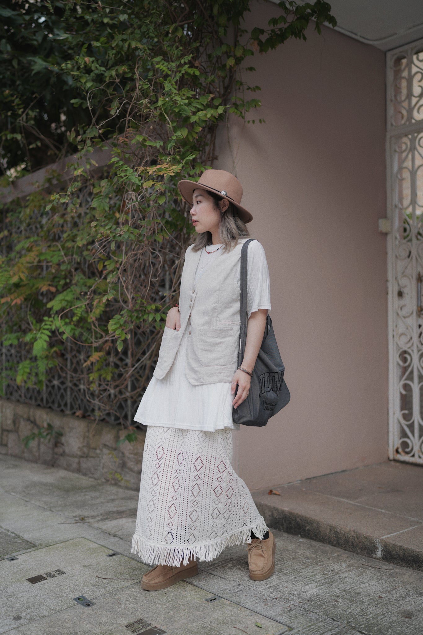 MZ326 Embroidered Tote Bag