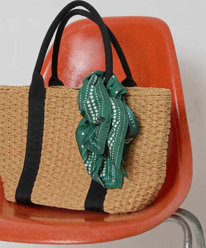 ROOTOTE 🇯🇵JAPAN SQUARE SCARF TOTE BAG / 4 COLORS