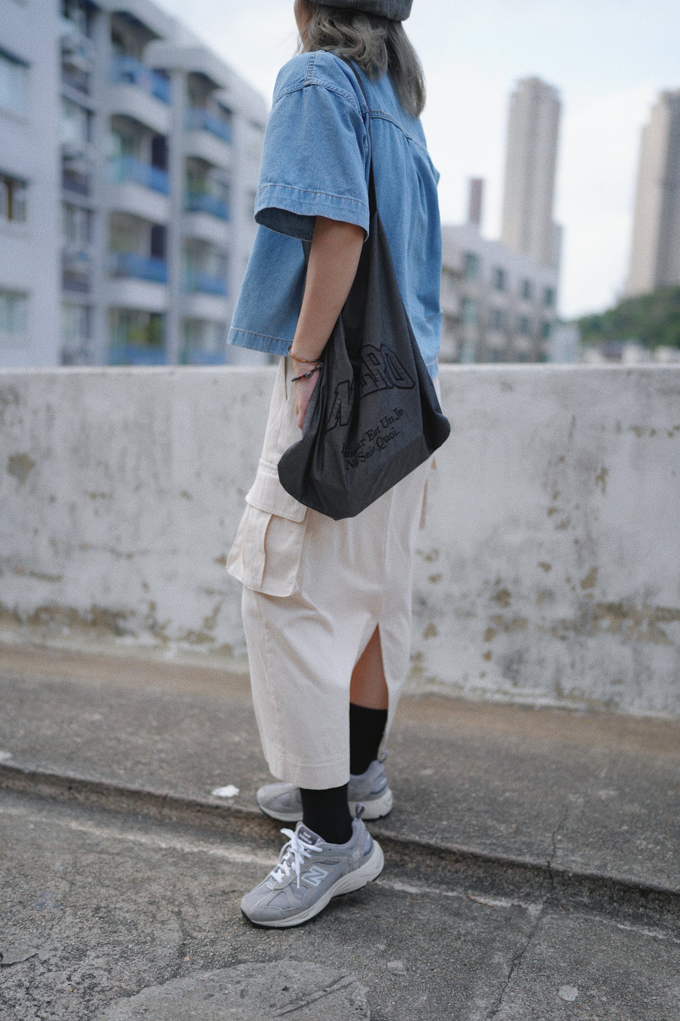 MZ326 Embroidered Tote Bag