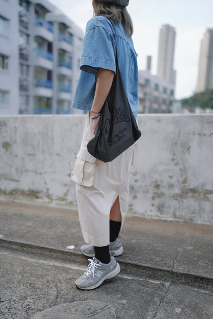 MZ326 Embroidered Tote Bag