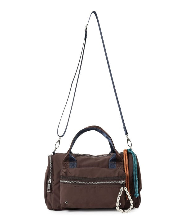 BEAMS x CTRL FREAK - MILITARY CHARM BOSTON BAG