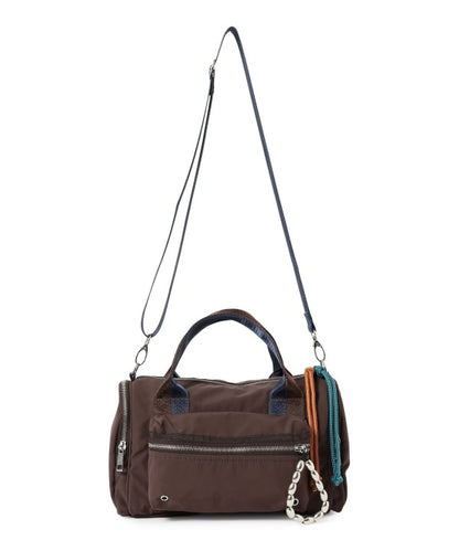 BEAMS x CTRL FREAK - MILITARY CHARM BOSTON BAG