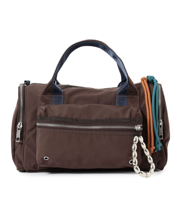 BEAMS x CTRL FREAK - MILITARY CHARM BOSTON BAG
