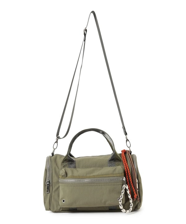 BEAMS x CTRL FREAK - MILITARY CHARM BOSTON BAG