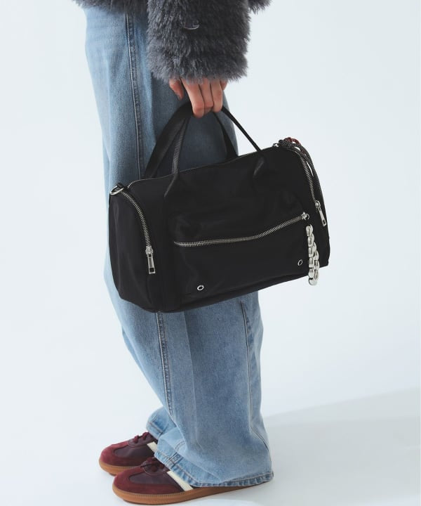 BEAMS x CTRL FREAK - MILITARY CHARM BOSTON BAG