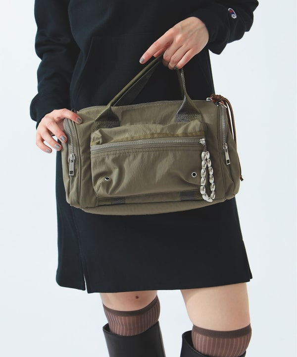 BEAMS x CTRL FREAK - MILITARY CHARM BOSTON BAG