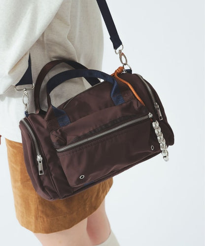 BEAMS x CTRL FREAK - MILITARY CHARM BOSTON BAG