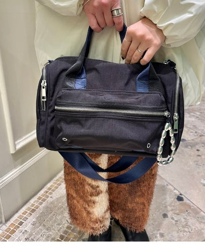 BEAMS x CTRL FREAK - MILITARY CHARM BOSTON BAG