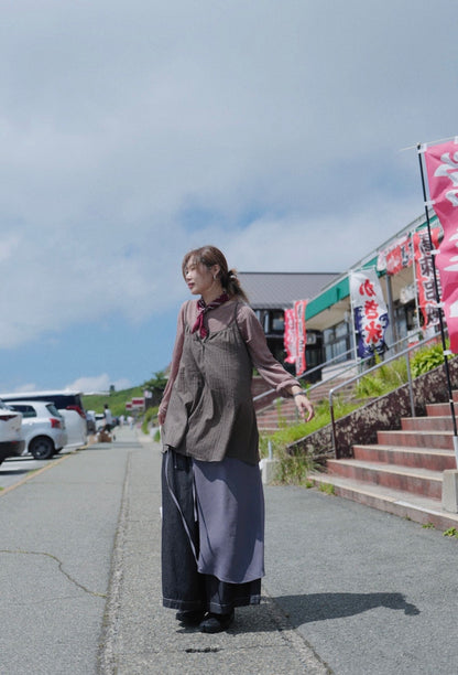 MZ841 CHIFFON SHEER WRAP SKIRT