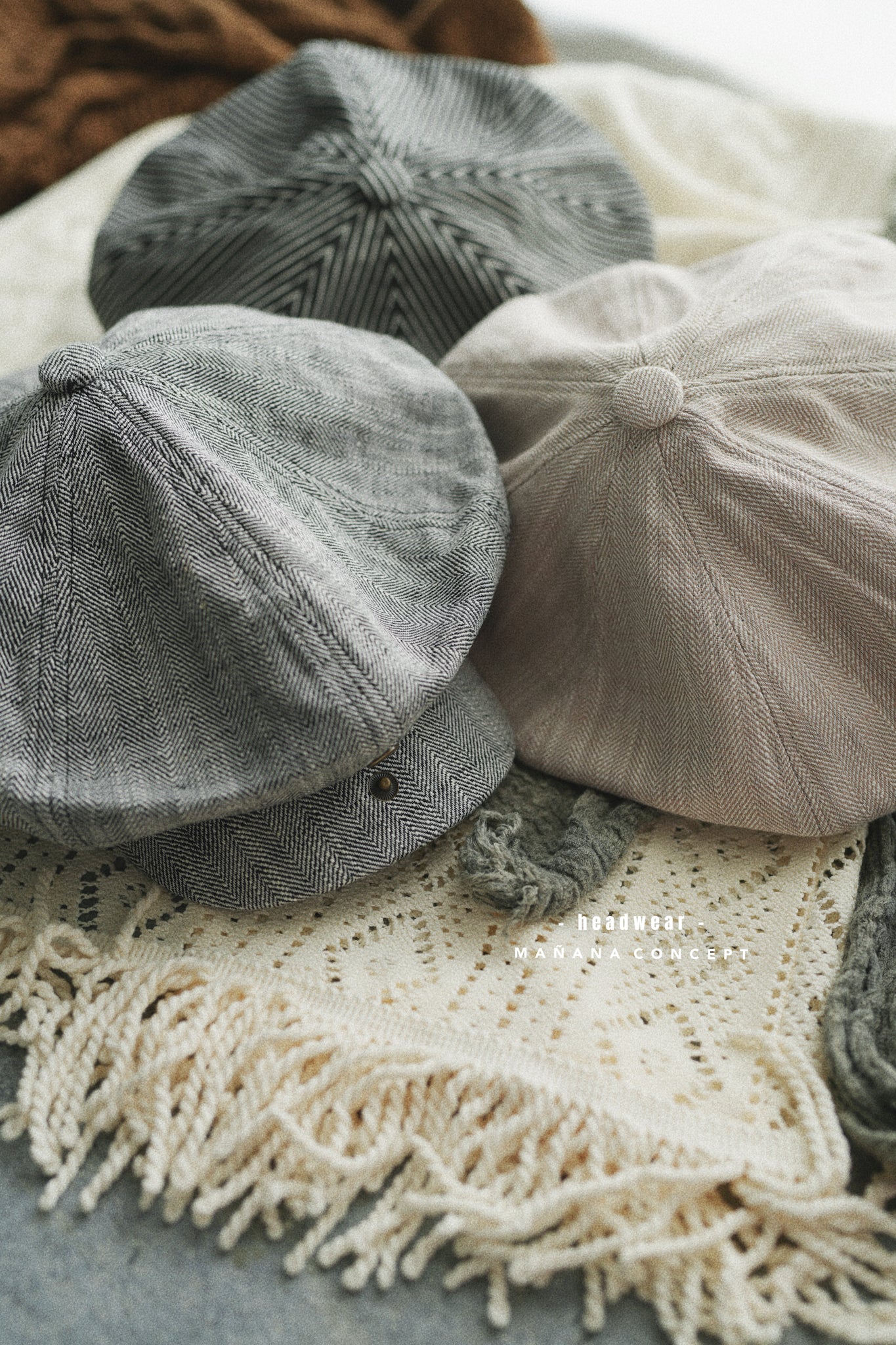 MZ324 Beret Newsboy Cap
