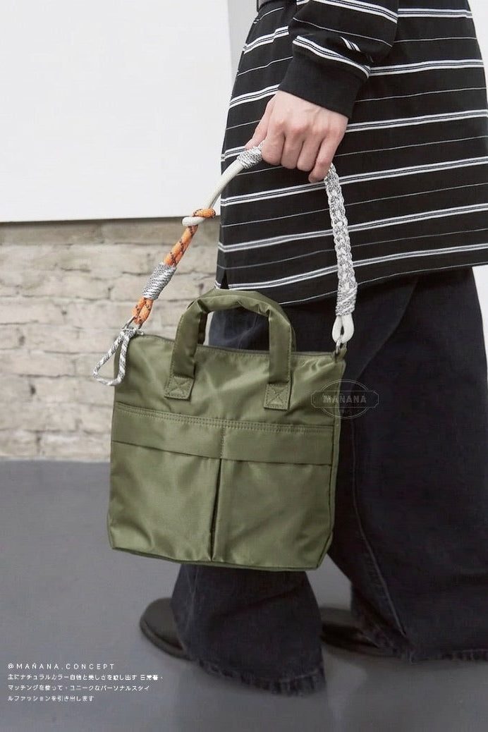 BEAMS HEART CORD HELMET BAG / 2 COL