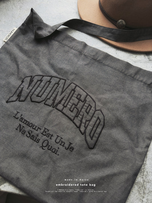 MZ326 Embroidered Tote Bag