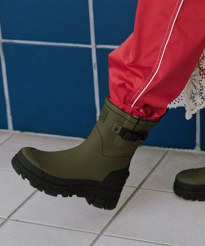 ROCKFISH FLATFORM WEAVING RAIN BOOTS