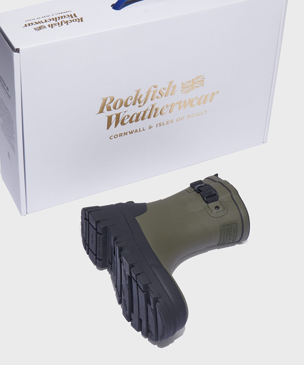 ROCKFISH FLATFORM WEAVING RAIN BOOTS