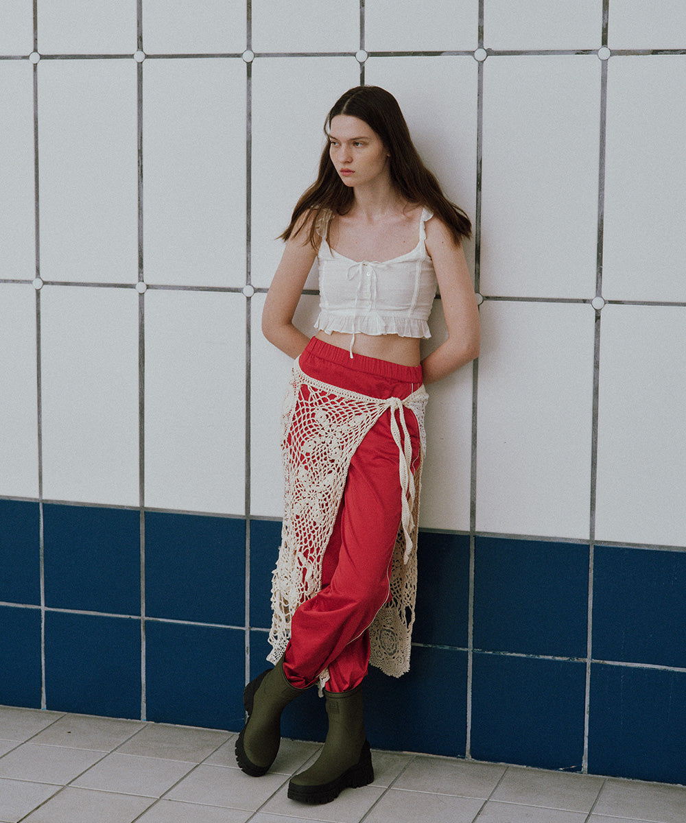 ROCKFISH FLATFORM WEAVING RAIN BOOTS