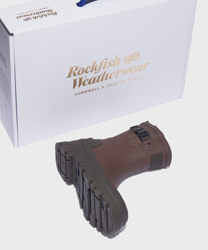 ROCKFISH FLATFORM WEAVING RAIN BOOTS