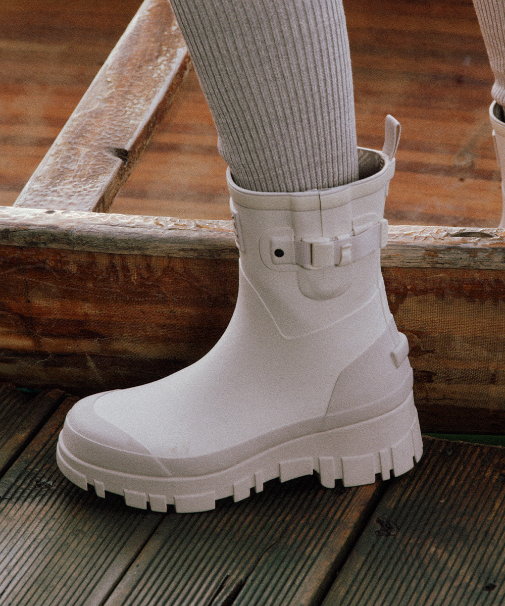 ROCKFISH FLATFORM WEAVING RAIN BOOTS