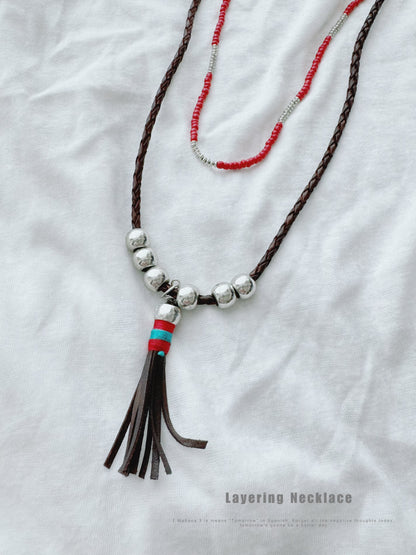 Layering Tassel Necklace