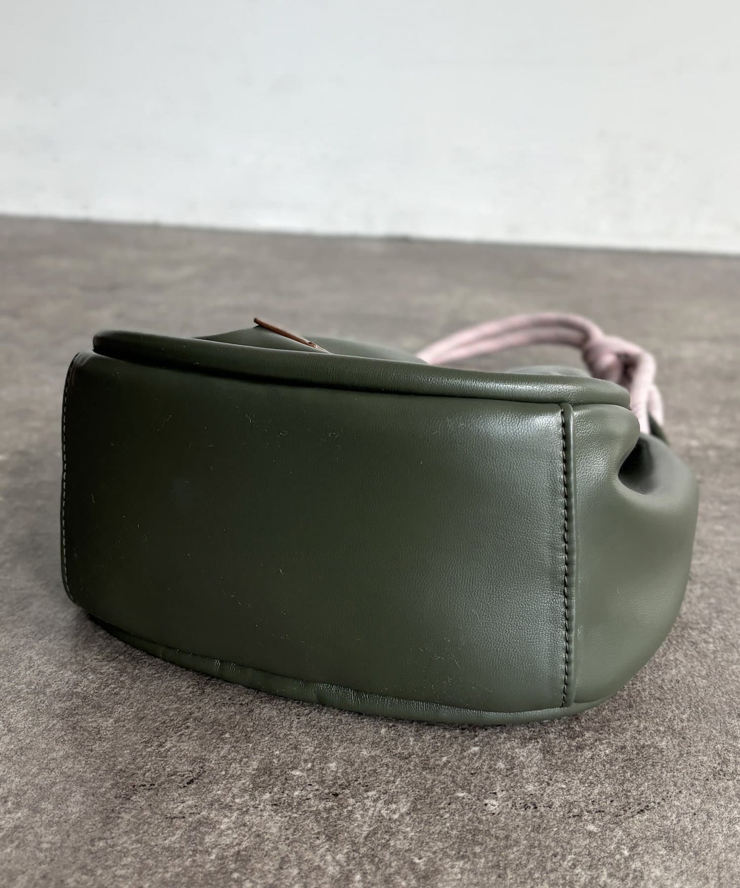 NA491 CPCM PU PARACORD GATHER SHOULDER BAG (Mini)