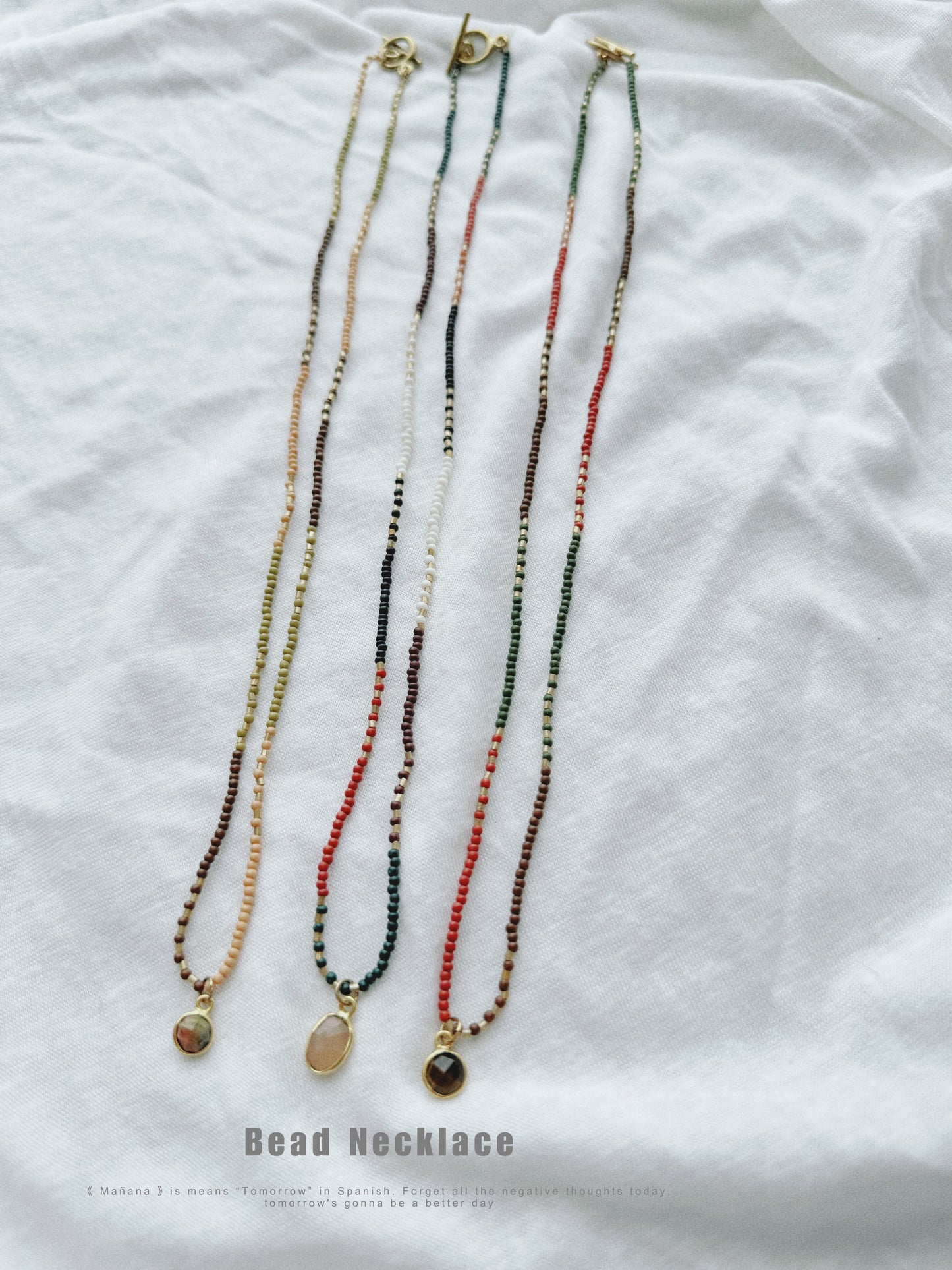 Bohemian Bead Necklace