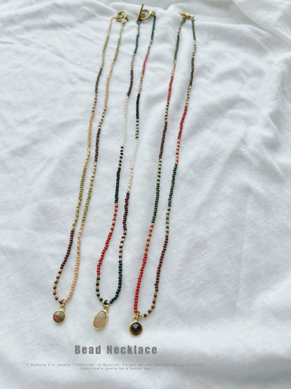 Bohemian Bead Necklace