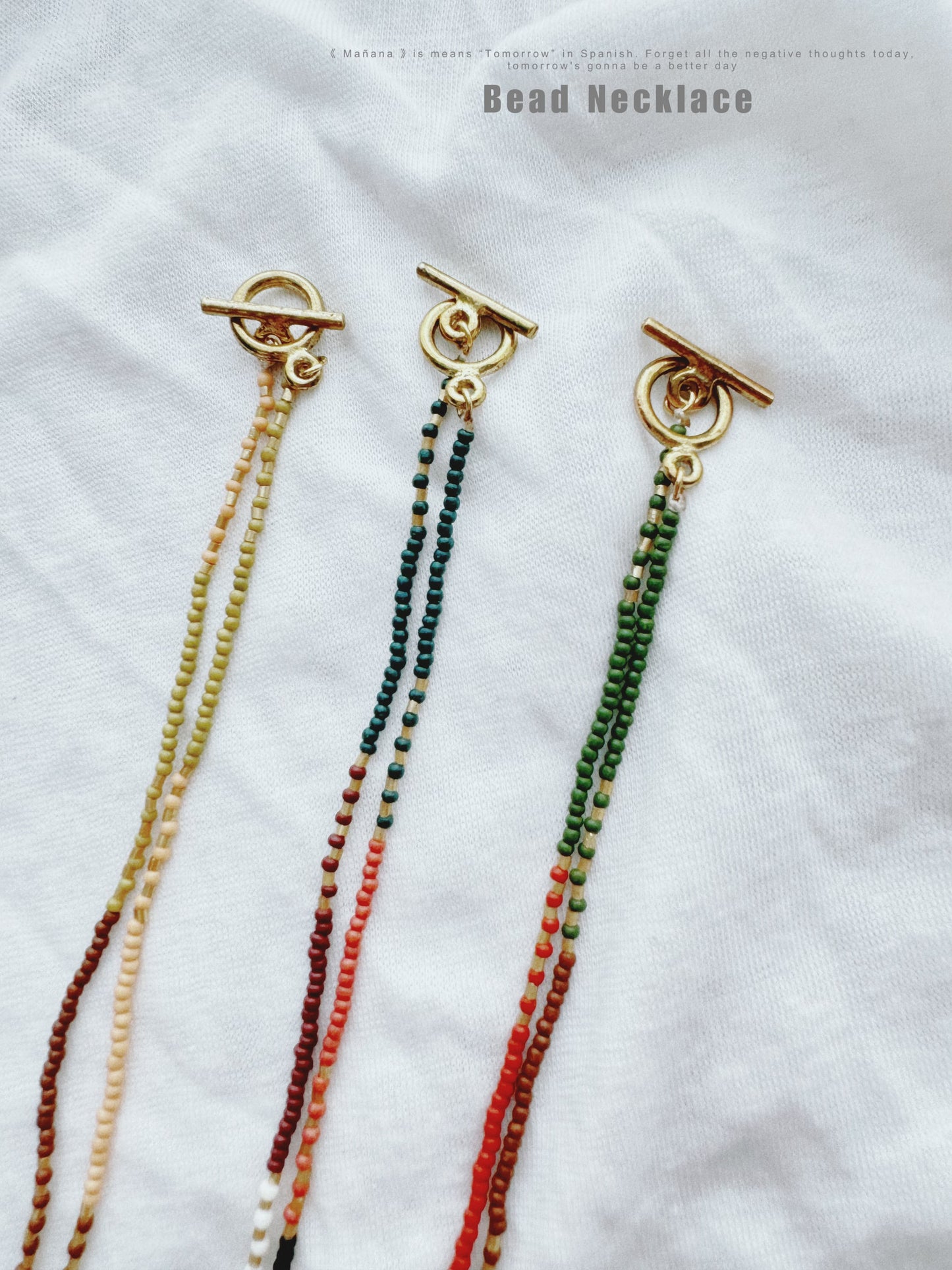 Bohemian Bead Necklace