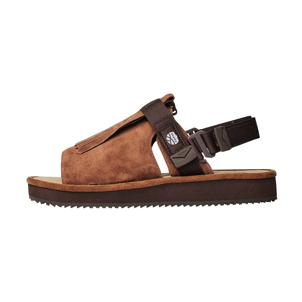 ❗️🔔限時中❗️ SHAKA - OPEN TOE MULE KILT SUEDE