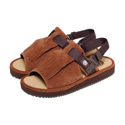 ❗️🔔限時中❗️ SHAKA - OPEN TOE MULE KILT SUEDE