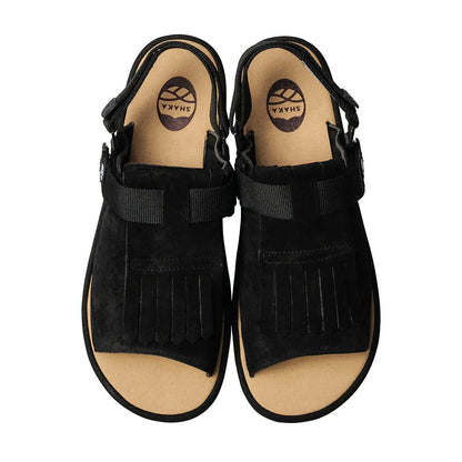 ❗️🔔限時中❗️ SHAKA - OPEN TOE MULE KILT SUEDE