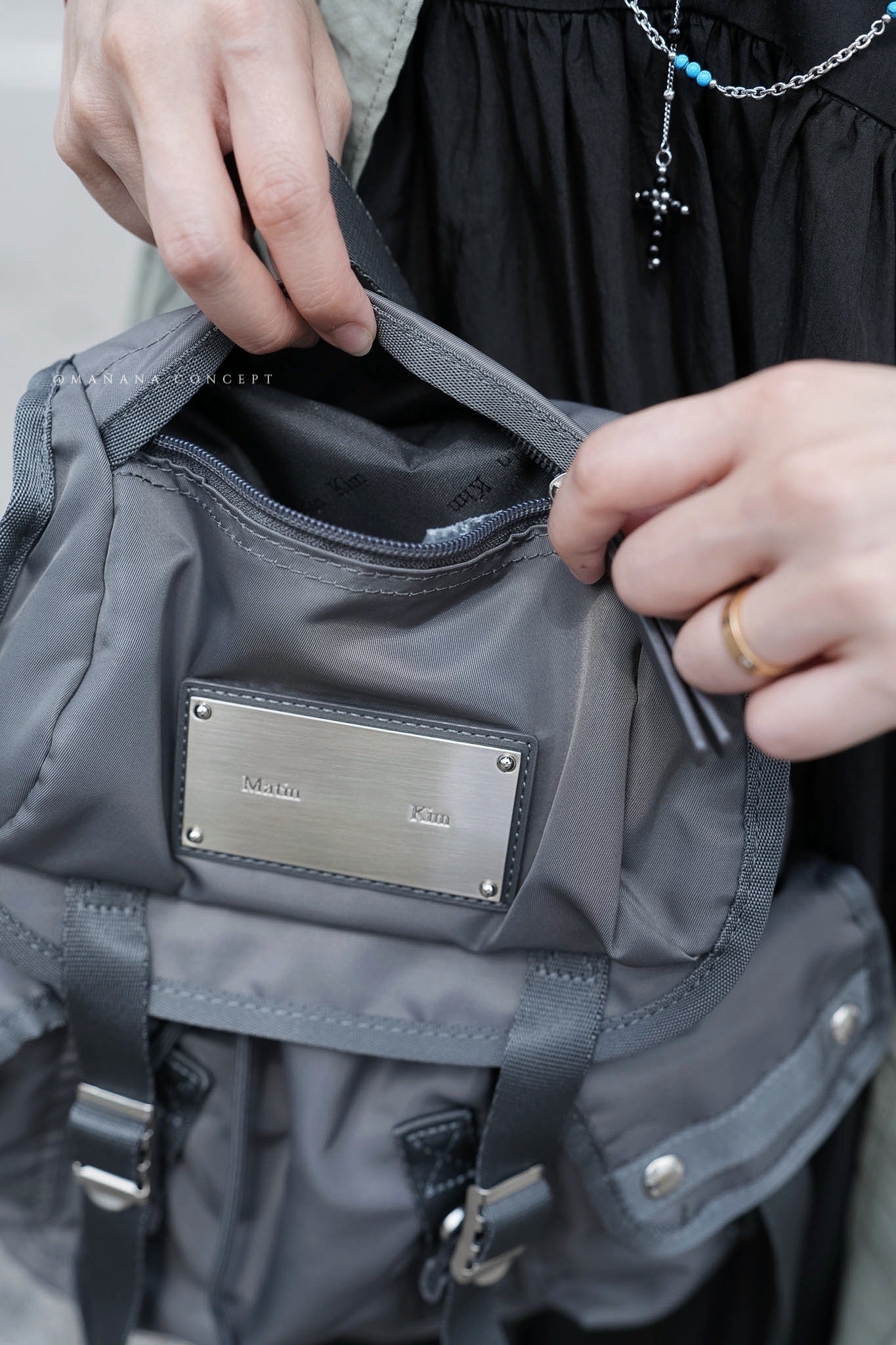MATIN KIM - POCKET UTILITY BACKPACK