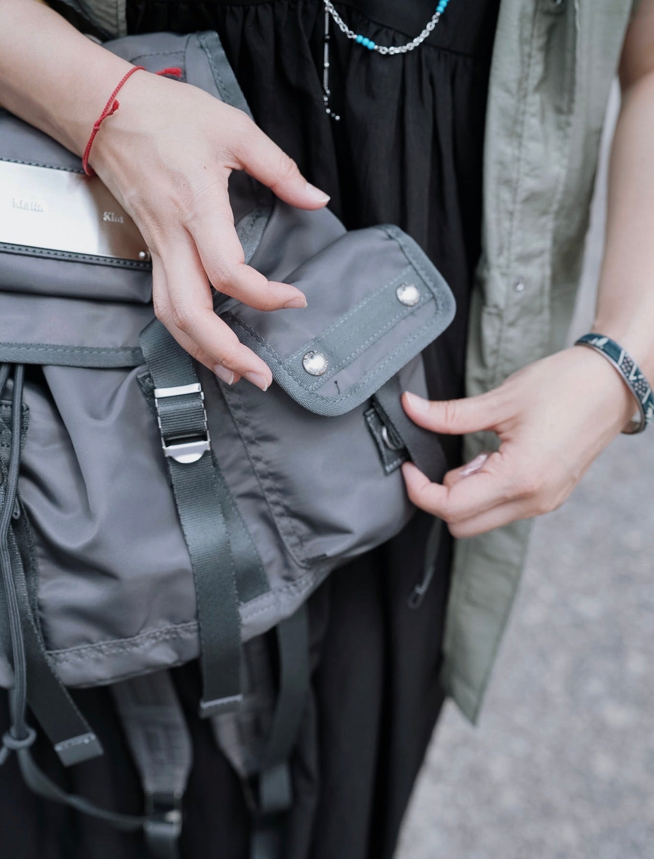 MATIN KIM - POCKET UTILITY BACKPACK
