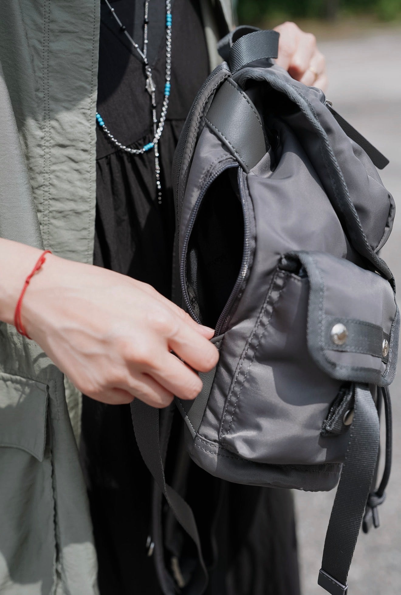 MATIN KIM - POCKET UTILITY BACKPACK