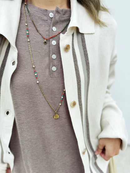 Bohemian Bead Necklace