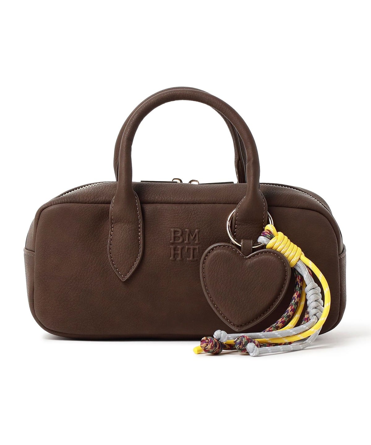 BEAMS HEART BOSTON BAG WITH CHARM
