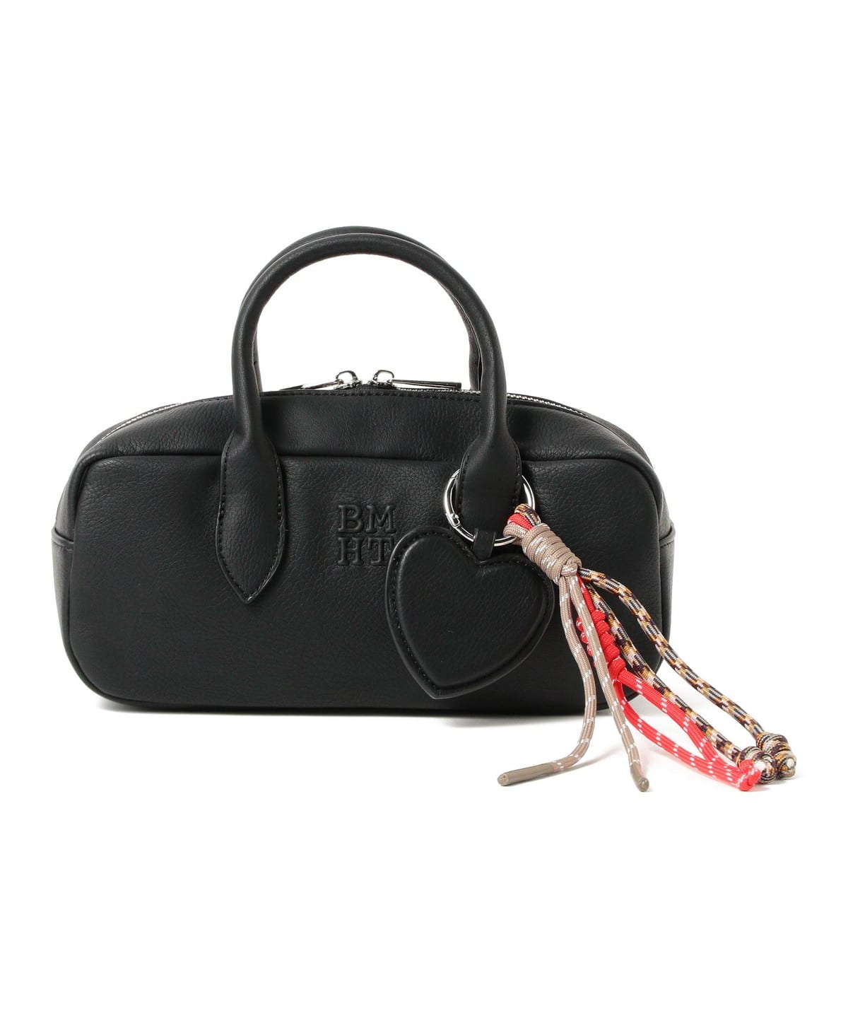 BEAMS HEART BOSTON BAG WITH CHARM